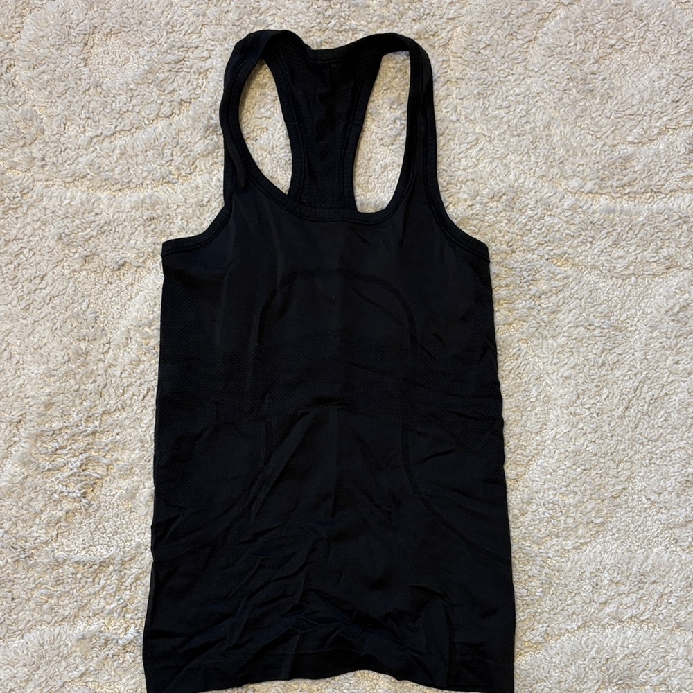 Lululemon Black Racerback Tank Top